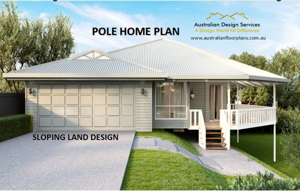 3 bed Pole Home Design